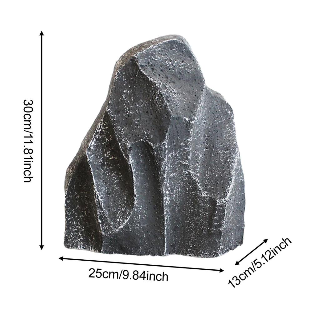 Artificial Rock, Decorative Stone, Lightweight, Versatile, Sculpture, Foam, Landscape Rock for Lawn, Patio, Parks, Yard, Balcony