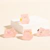 Luminous Cartoon Little Pink Pig Diy Accessories Cream Glue Keychain Car Small Ornaments