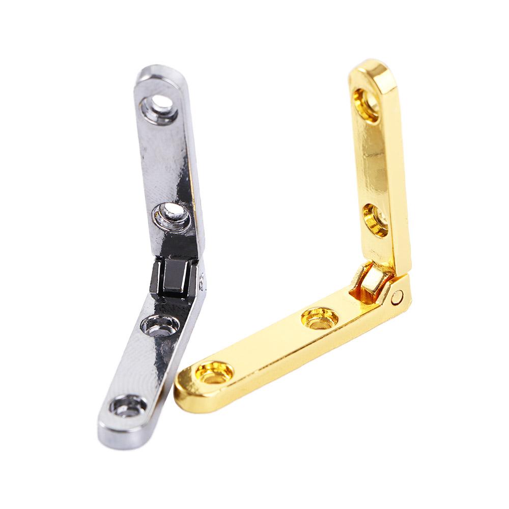 Wooden Box Accessories Self-Locking Watch Box Hinge Lid Support Folding Hinge Furniture Hardware