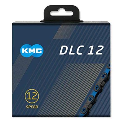 Цепь KMC DLC 12, 126 звеньев, 12-скоростная/12S/12-скоростная, (синий) [Использовал]