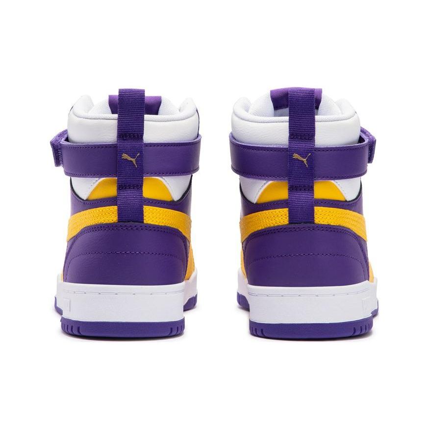 Puma Rbd Game Высокие кроссовки Унисекс Кроссовки Белые Фиолетовые Желтые 385839-04