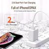 Быстрое зарядное устройство 5V2A с двумя USB, сертифицировано 3C