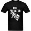 Игровая футболка Apex Legends Predator'er League Футболки для мужчин с коротким рукавом с круглым вырезом Творческая футболка Винтажные графические футболки