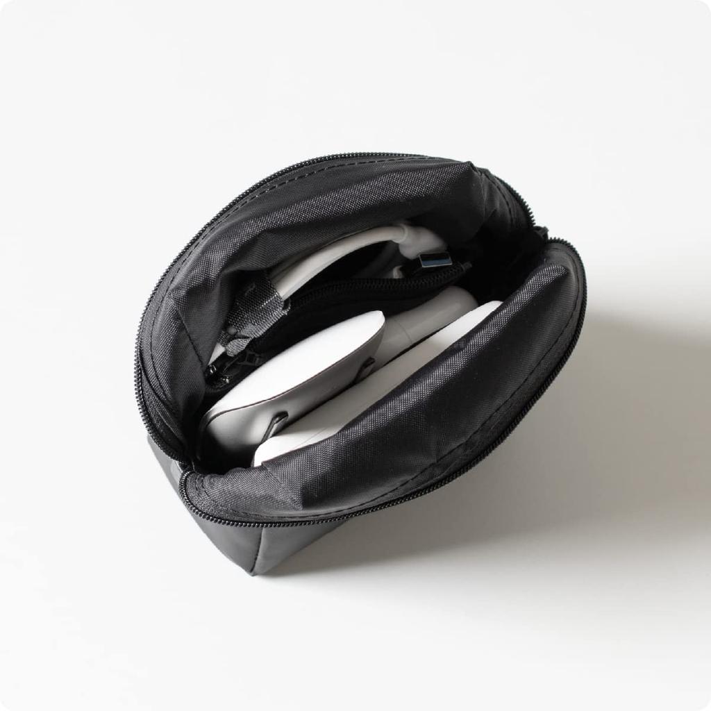 Aso TOFTPOUCH Сумка Водонепроницаемая Косметическая Сумка Для Гаджетов Черный Размер M [ ] + (Тафт Плюс) Мульти-мешочек tf-v219