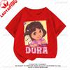 New Arrival Dora The Explorers T Shirt Unique Novelty Fashion Graphic T Shirts Cotton Vintage Printed Shirt Camisa Unisex Clothes