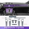 For Porsche Cayenne 2018- Car interior  LCD screen Center console transparent TPU Paint protective film Anti scratch sticker