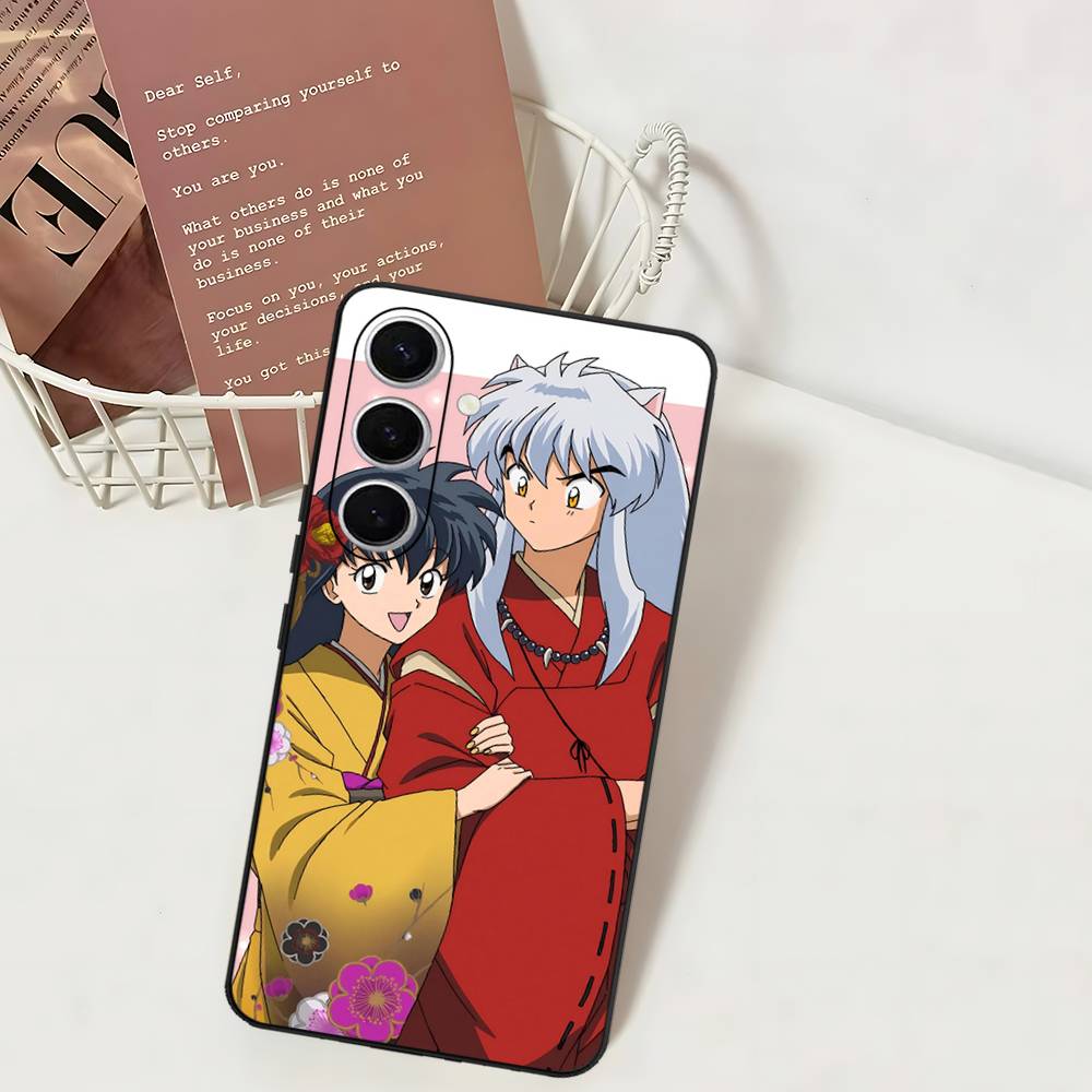 Anime I-Inuyasha Phone Case For Samsung S 24 Fe 25 Ultra Plus 20 Lite 21 30 22 23 24 22 Ultra 5G Fundas