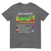 Can I Lick It Periodic Table Chart Science Teacher Cool Meme Tshirt