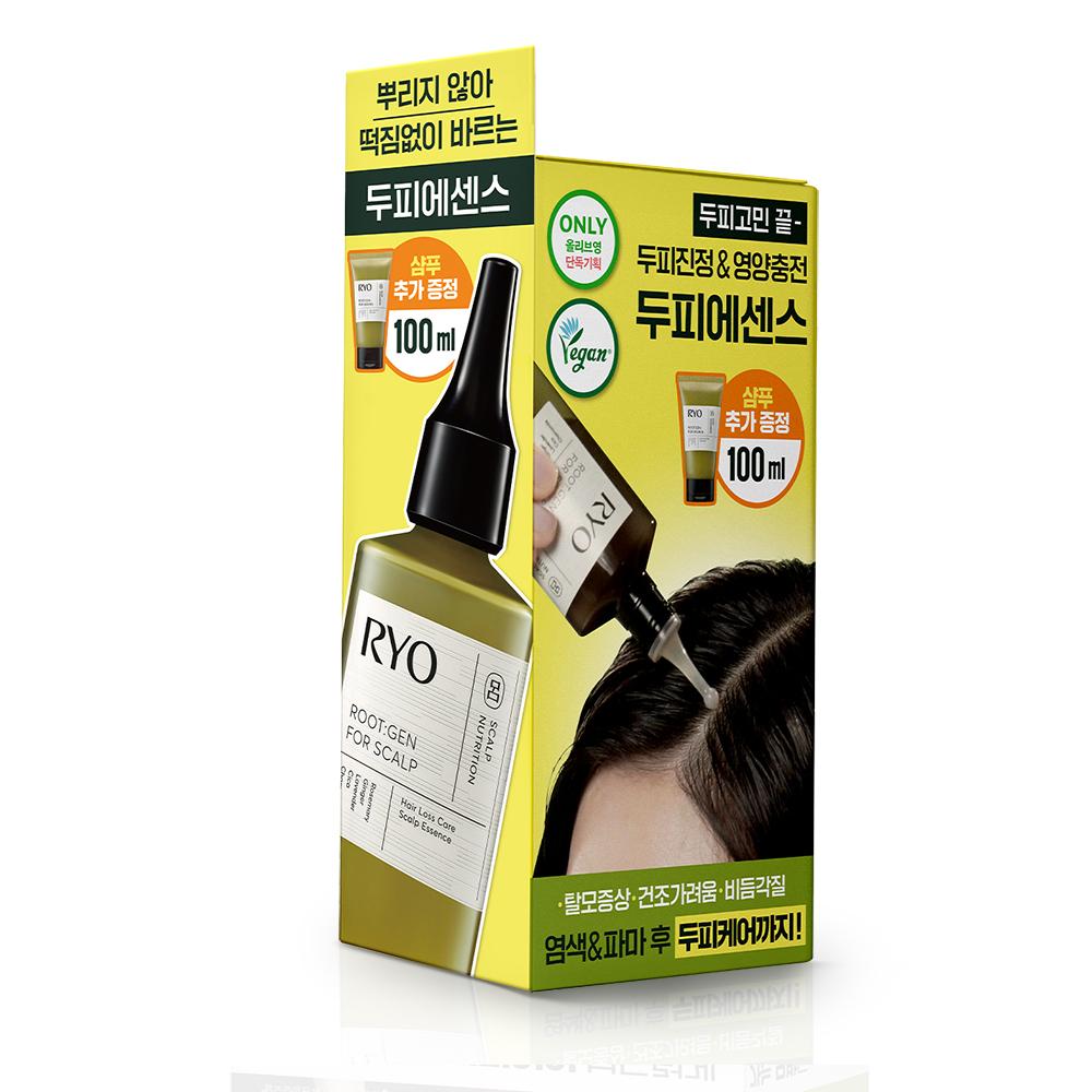 Ryo Root Gen Эссенция для ухода за кожей головы при выпадении волос 80 мл