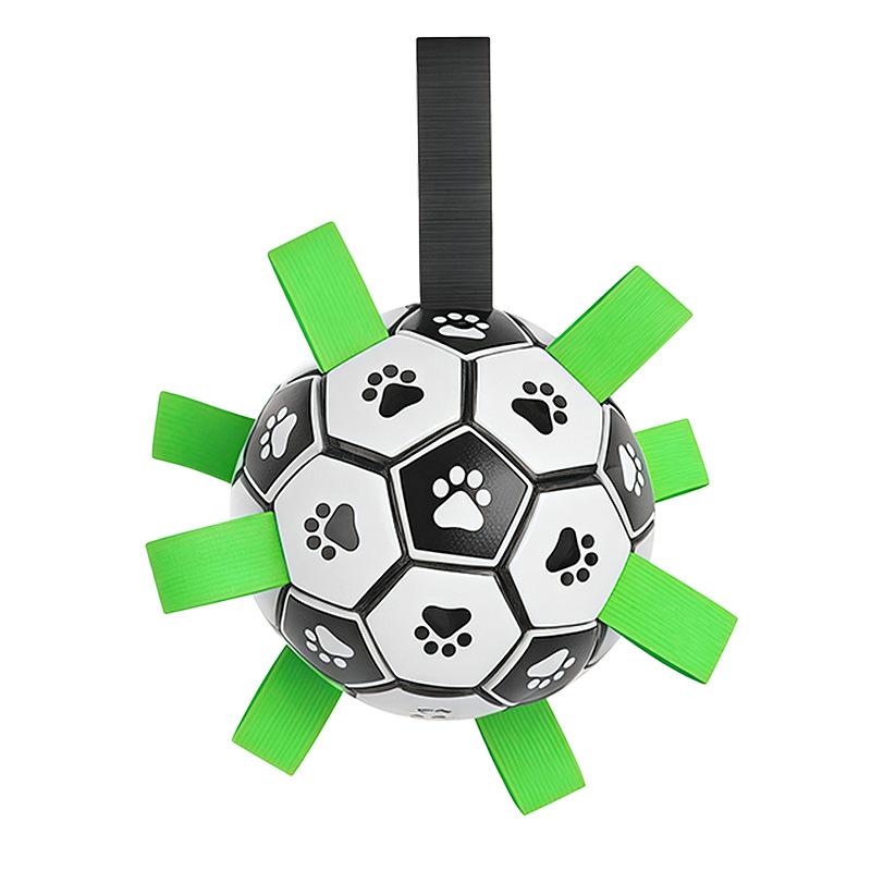 Dog Toy Ball for Herding Dogs, Interactive Solo Play for Labradors Corgis Training, Durable Bite-Resistant Pet Soccer Ball