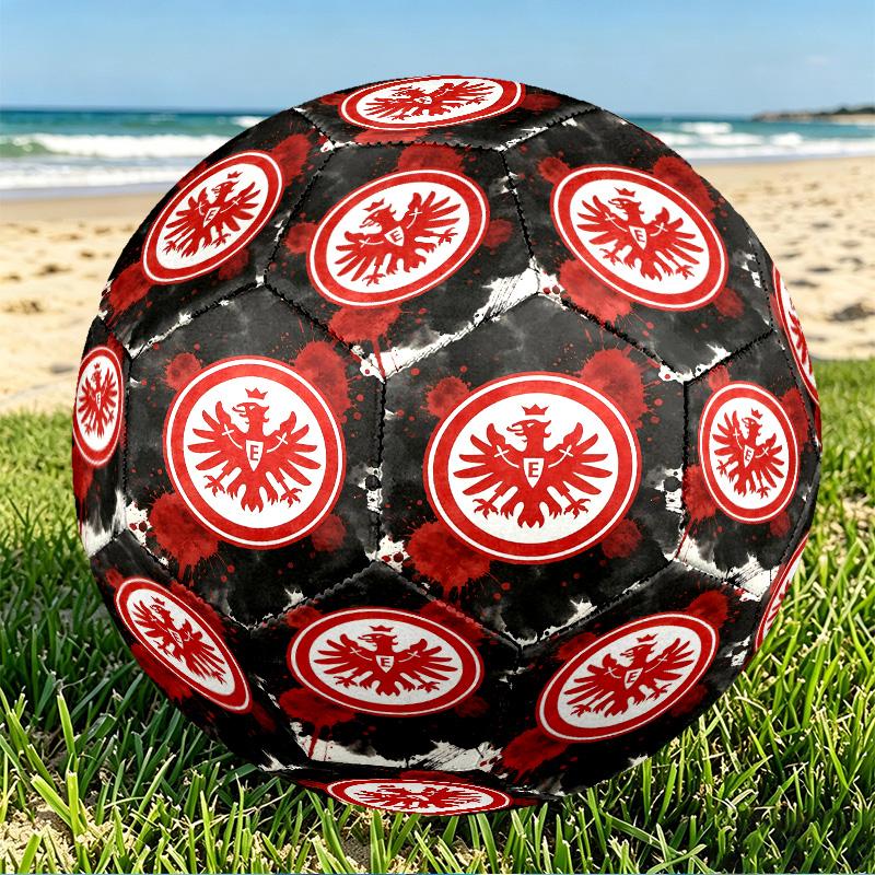 Футбольный мяч Eintracht Frankfurt, размер 5, из износостойкого ПУ, для матчей, тренировок и ежедневной практики, подарок на день рождения для футбольных болельщиков