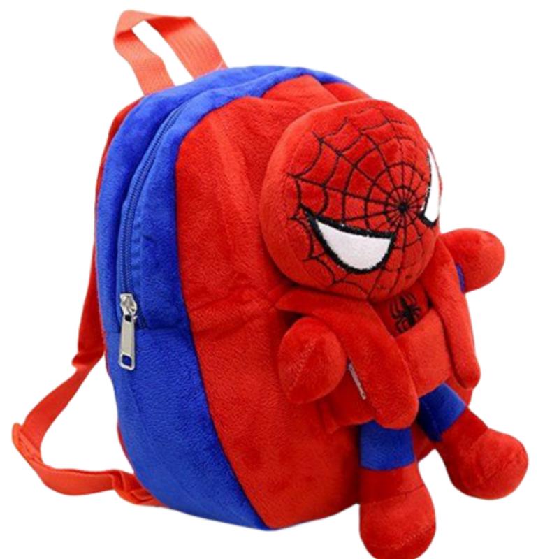 Плюшевая игрушка-рюкзак Человек-паук Marvel Милый Мультяшный Аниме Модный Подарок для Детей Праздник Детский Сад Отдых