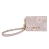 Paul Joe ACCESSOIRES Картхолдер с принтом хризантемы для визиток, проездного, с вытяжным шнуром и 2 отделениями (PJA-W974) Женщины, Принт,
