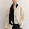 Ovbeige MARGOT SILK100 SCARF_BLACK
