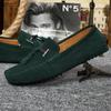 Модная мужская повседневная обувь Модная мужская кожаная обувь Мужские лоферы Большой размер Мокасины Слипоны Мужские слипоны Удобная обувь для лодки Роскошное высокое качество