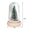 Mini Christmas Tree with LED Ornament Decorative Artificial Xmas for Fireplace/ Party