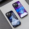 Чехол для телефона J-Junior H Грустная Девочка Для IPhone 17 16 Pro Max 15 Plus 14 Pro 12 11 13 Mini X XR XS Max SE Стеклянная Крышка
