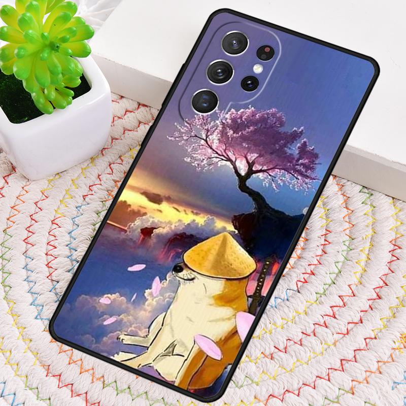 Чехол для телефона Cheems Doge для Samsung Galaxy note 10 pro S26 Ultra S23 S24 FE S25 S21 S22 PLUS ударопрочный
