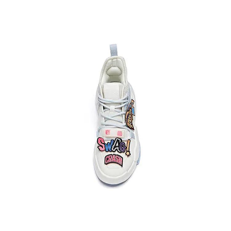 ANTA Baas Velcro 'White Blue' Women's (Unisex) Casual Shoes 122018087 3