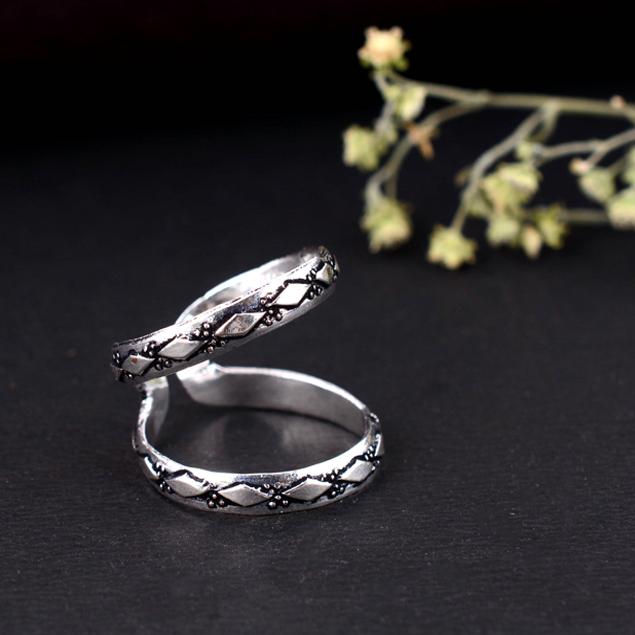 Adjustable Thumb Arthritis Ring – Silver Splint Ring, Joint Support Jewelry Gift