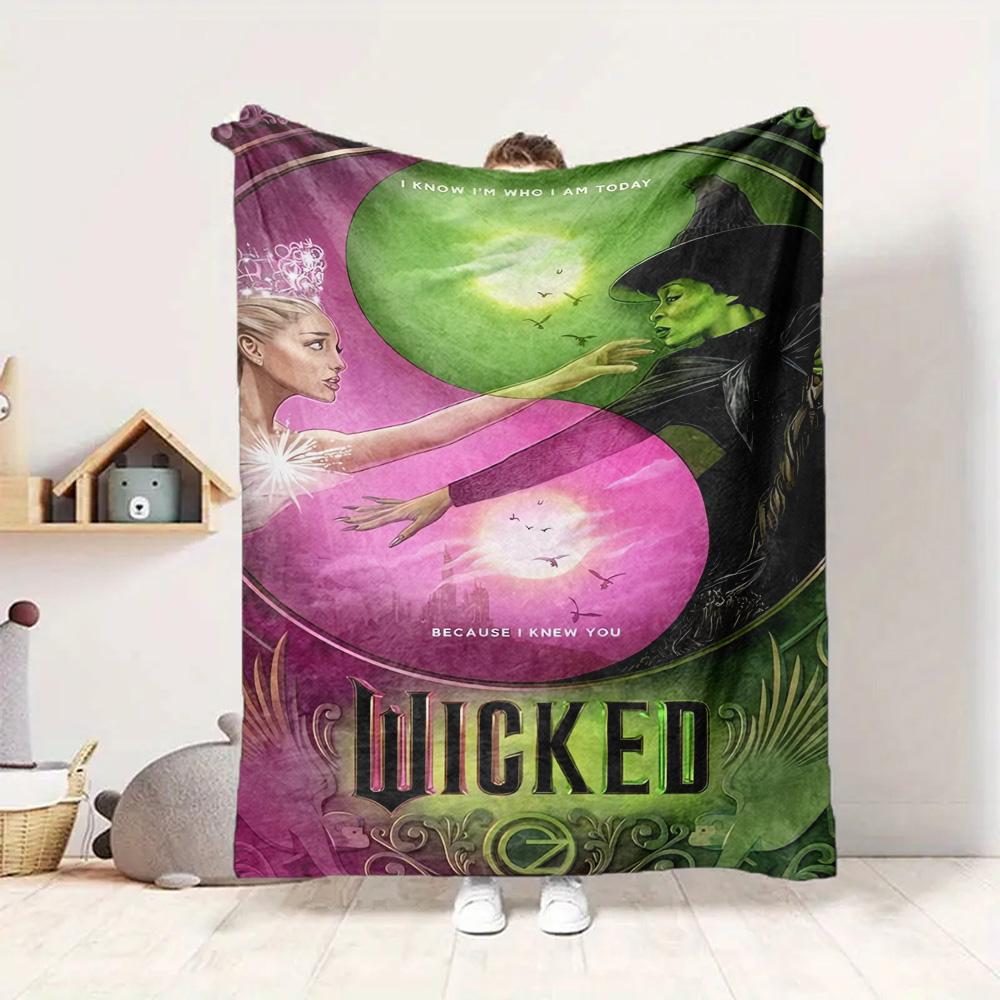 Fantasy Flannel Blanket Throw Blanket Soft Warm Sofa Bed Camping Home Decor Unique Christmas Gift C9211854