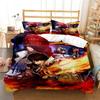 Anime King of Fighters KOF Bedding Set,Duvet Cover Comforter Bed Set Quilt Cover Pillowcase,King Queen Twin Size Boys Girls