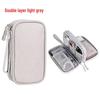 Portable Power Bank & Cable Storage Bag - Protective Travel Case for Mobile Devices & Hard Drives