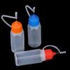 5Pcs 10Ml Squeezable Needle Bottles Eye Liquid Dropper Sample Drop Bottle