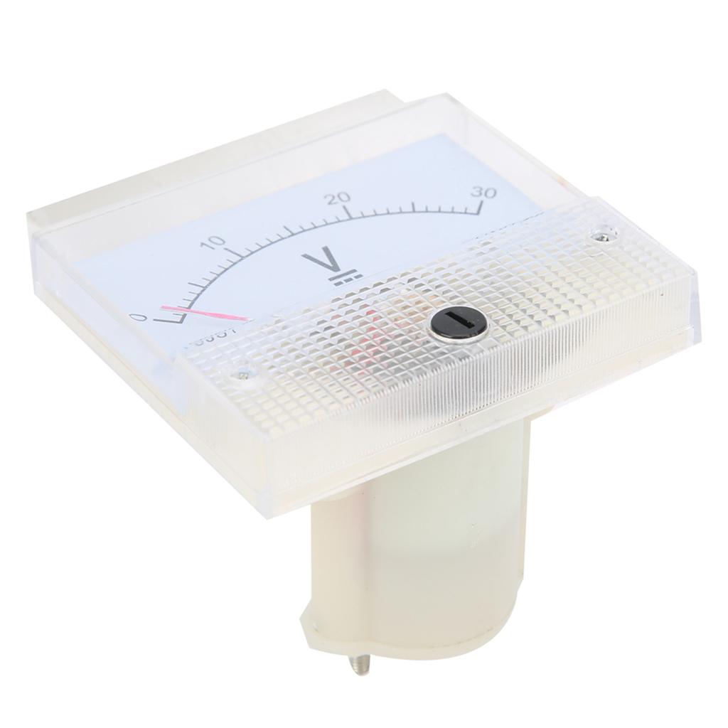 Указательный вольтметр постоянного тока, панельный вольтметр, измерительный прибор 85C1 постоянного тока 0 ~ 30 В