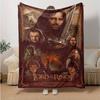 Lord of the Rings: Return of the King Movie Poster PrintPrint Blanket, Soft Blanket For Sofa Office Bed And Travelling Daughter Birthday Gif