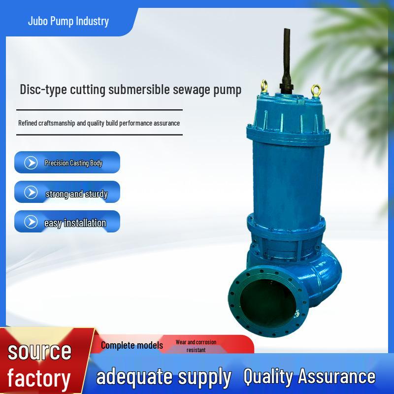 Submersible Sewage & Pipeline Booster Pump for Hot/Cold Water and Agricultural Irrigation