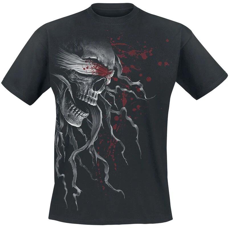 Cthulhu Dark Gothic Spiral Brand TShirt Cotton Graphic Tee Unisex Women Summer Streetwear