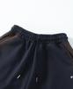 TONSIL Pintuck Washed Long Bermuda Pants Navy