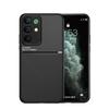 Для Oppo Realme C85 Ударопрочный чехол Магнитный держатель для автомобиля Кожаный силиконовый чехол Realme C85 Pro Мобильные чехлы Realme C85 C85 Pro