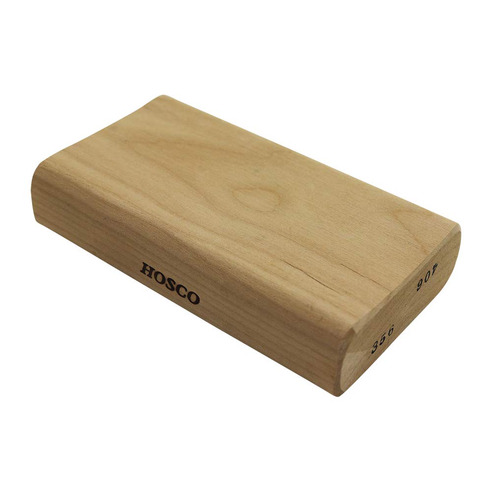 HOSCO Luthiers Tools Wooden Sanding Block, 14" (356R)/16" (406R), TWSB-3