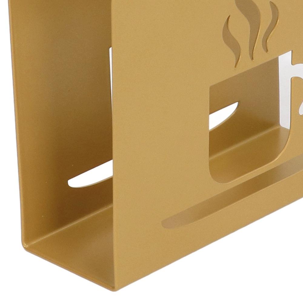 2PCS Freestanding Design Napkin Holder Stainless Steel Table Napkin Holder Kitchen Countertop