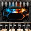 Фотообои 3D Крутые фрески для автомобилей Ресторан Кафе Бар Креативный фон Обои