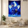 Auston Matthews Tapestry, Toronto Maple Leafs Ice Hockey Player Wall Hanging, Sports Wall Art Home Decor