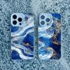 Морские Волны Морская Вода Креативный Чехол для Телефона Для iPhone Case 16 15 14 Pro Max Plus 13 Mini 12 11 Pro Max Ударопрочные Лазерные Чехлы