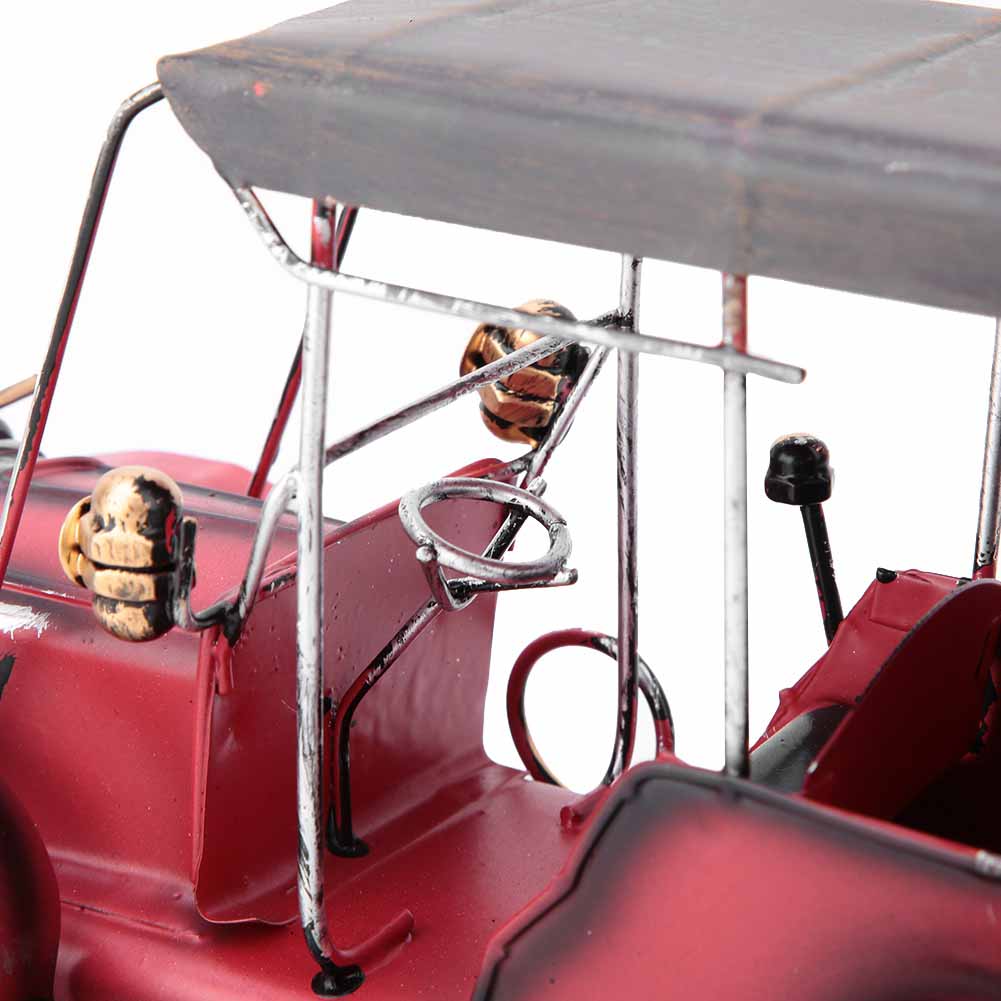 Retro Iron Vintage Car Shape Home Living Room Desk Store Decoration Craft