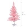 60CM Detachable Christmas Trees Artificial PVC Home Party Garden Decorative Pink Xmas Tree New  Navidad Decorations