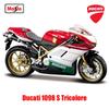 Maisto Ducati Super Naked V4 S 1:Модель мотоцикла из сплава, литая, масштаб 1:18, коллекционная, подарочная игрушка
