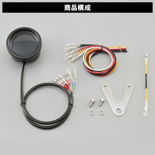 Daytona VELONA Motorcycle Electric Speedometer/Tachometer Black Body 60 399km/h 20000rpm Display 21977