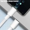 Кабель для сверхбыстрой зарядки PD 27 В, USB Type C на Type C, линия данных для iPhone 16 15 Pro Max 15 Plus iPad, шнур для передачи данных