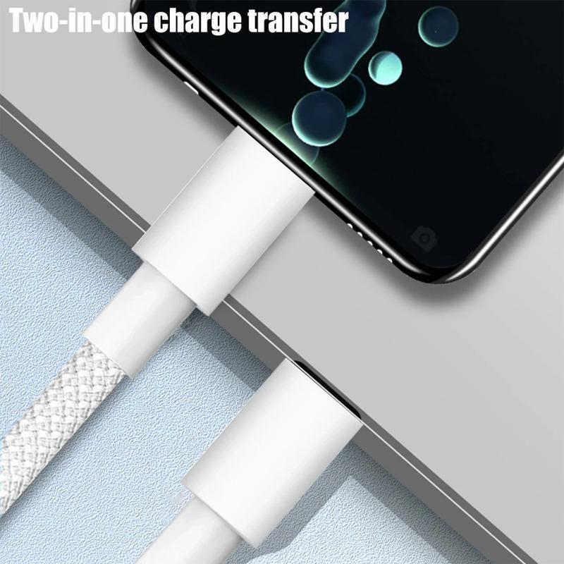 Кабель для сверхбыстрой зарядки PD 27 В, USB Type C на Type C, линия данных для iPhone 16 15 Pro Max 15 Plus iPad, шнур для передачи данных