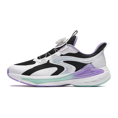 Легкие амортизирующие низкие детские кроссовки для бега Детские кроссовки Белые Черные 322415508-3