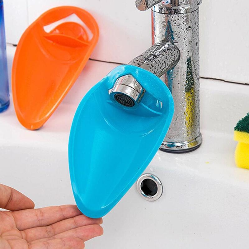 Bathroom Faucet Extender Silicone Sink Handle Extender for Children Easy Washing