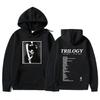 Новые Худи с принтом Singer Хип-хоп Женская уличная толстовка Осень Свободная Флисовая одежда Удобный пуловер
