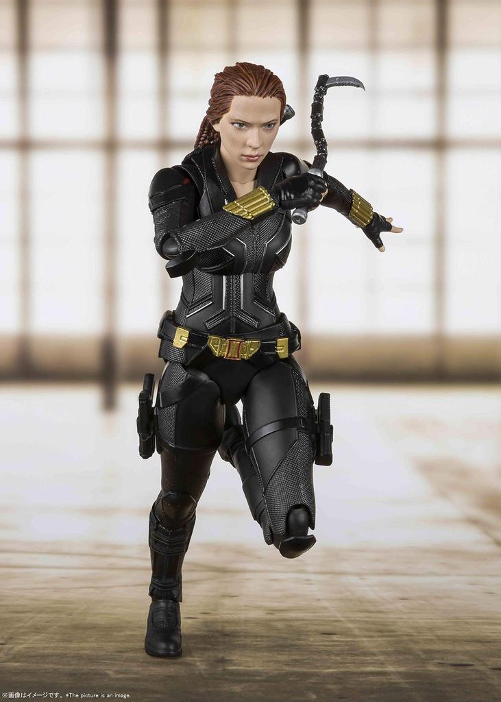 TAMASHII NATIONS MARVEL Black Widow 145mm Painted Movable Figure S.H.Figuarts (Black Widow) Approx. ABS&PVC