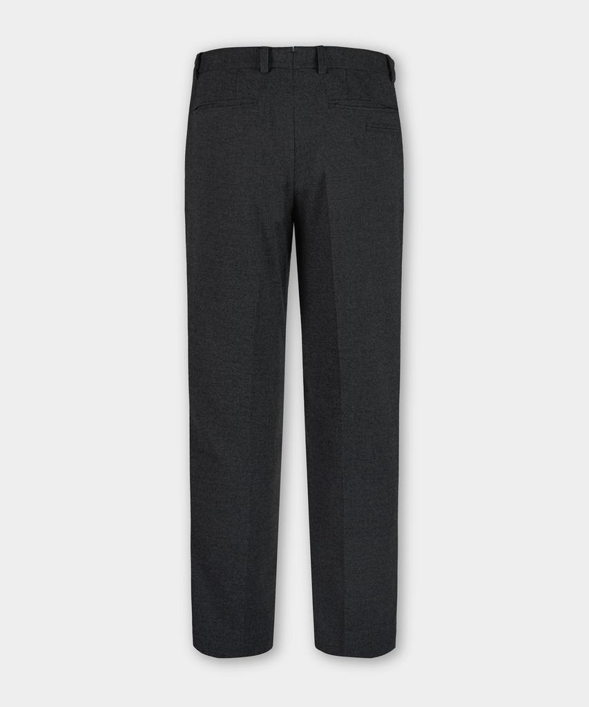 BIRBANTE Stretch Side Banding Slacks - Dark Gray